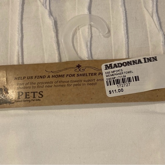 NWT Weimaraner Print Cotton Kitchen Towel - Picture 5 of 7